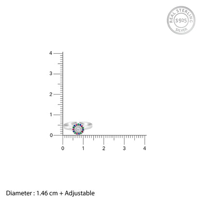 Silver Anam Toe Rings