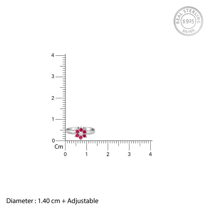 Silver Vaishnavi Toe Rings - view 5