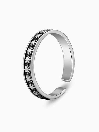 Oxidised Silver Torsha Toe Rings