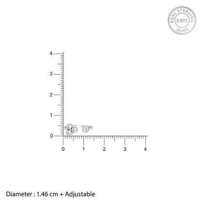 Oxidised Silver Anmol Toe Rings