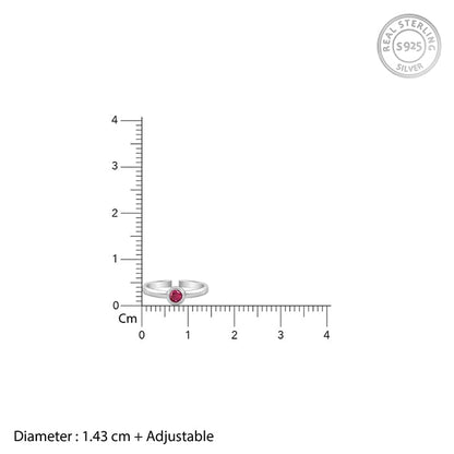 Oxidised Silver Anamika Toe Rings