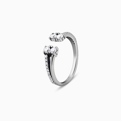 Oxidised Silver Chahat Toe Rings