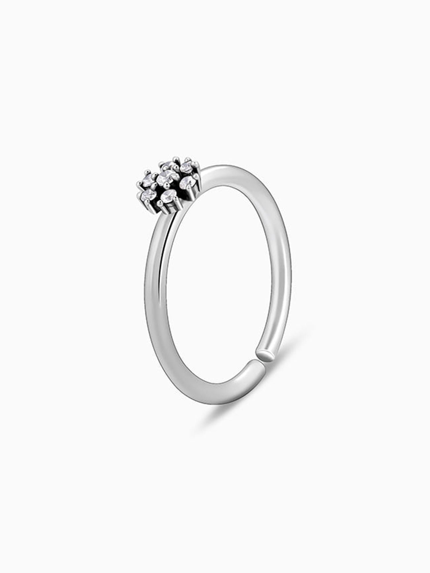 Oxidised Silver Prerana Toe Rings