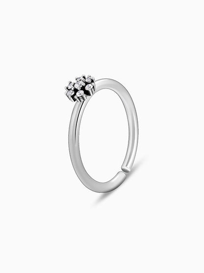Oxidised Silver Prerana Toe Rings