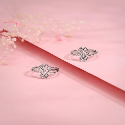 Silver Pema Toe Rings