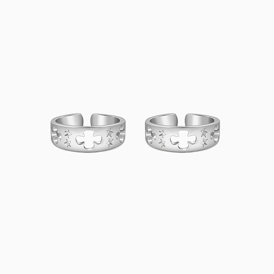 Silver Anusha Toe Rings