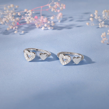 Silver Anahat Toe Rings