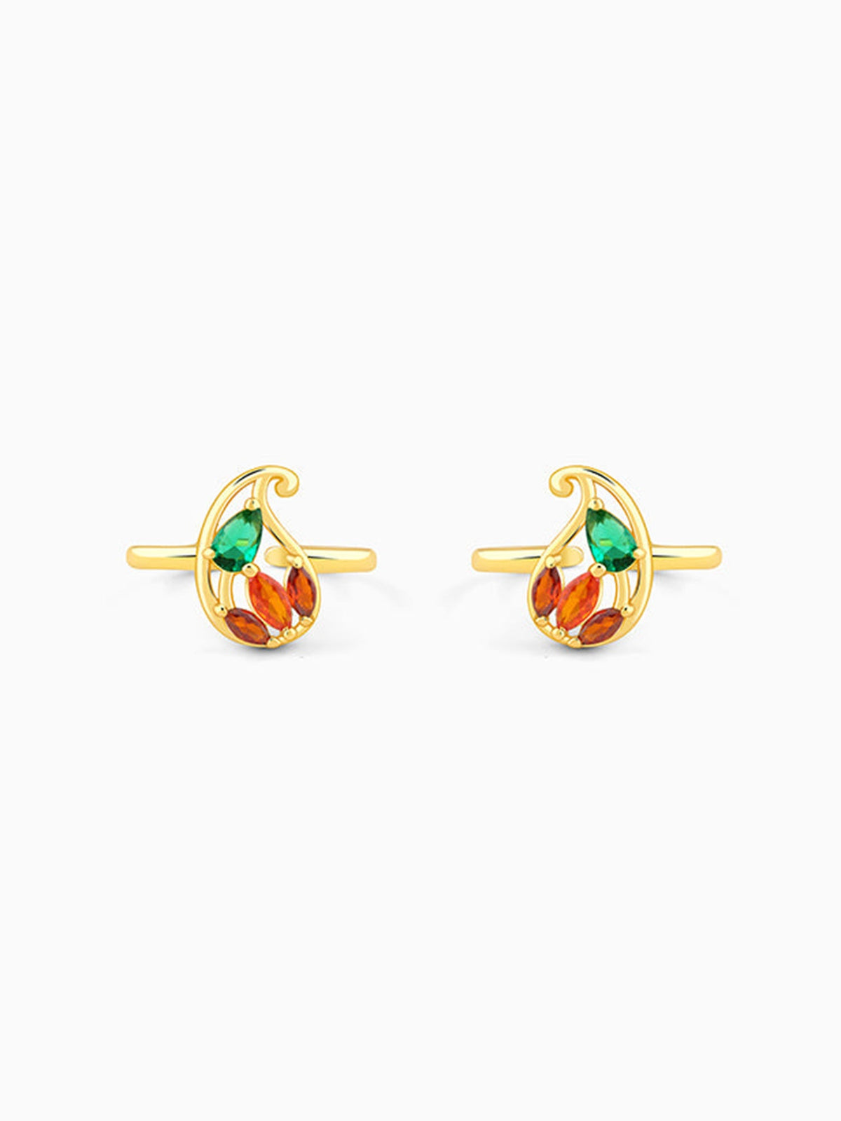 Golden Parvati Toe Rings