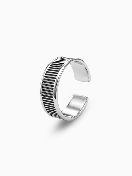 Oxidised Silver Jaya Toe Rings