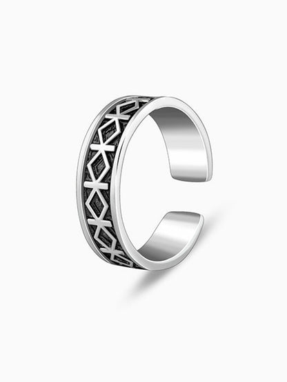 Oxidised Silver Tanya Toe Rings