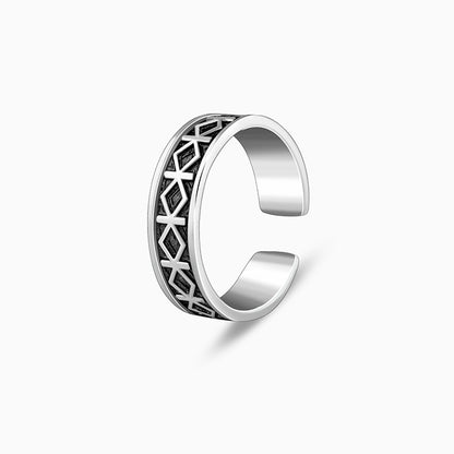 Oxidised Silver Tanya Toe Rings