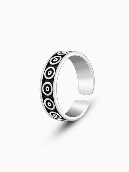 Oxidised Silver Ishani Toe Rings