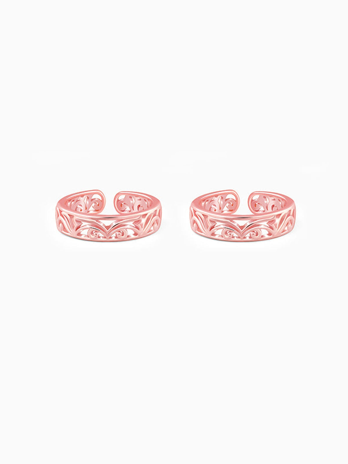 Rose Gold Khoobsurat Toe Rings