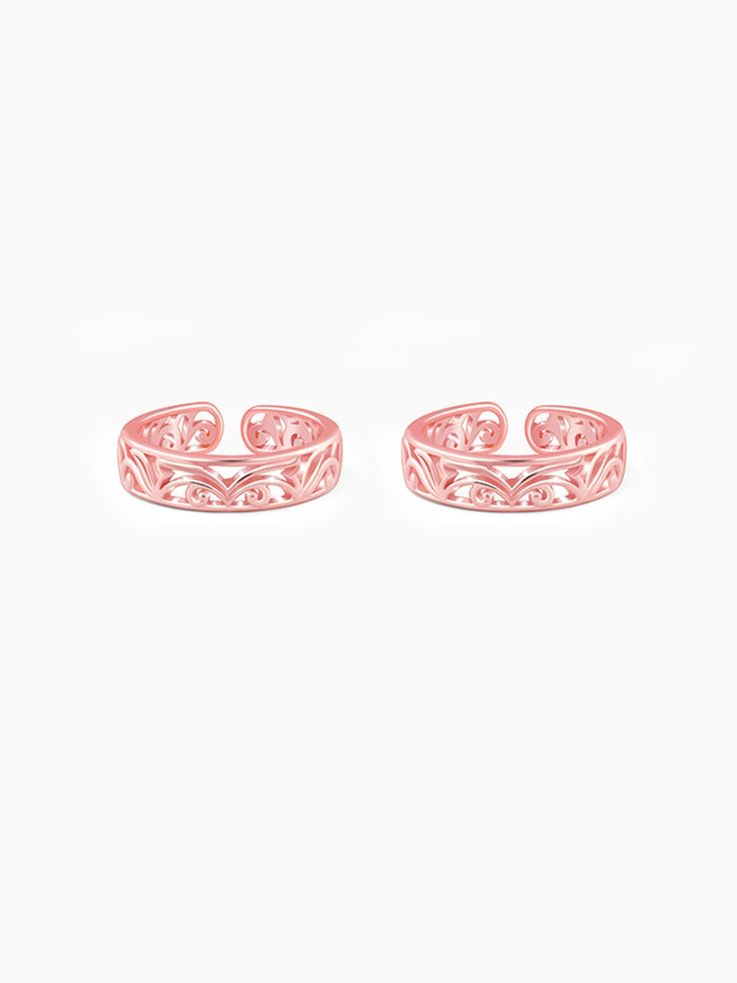 Rose Gold Khoobsurat Toe Rings