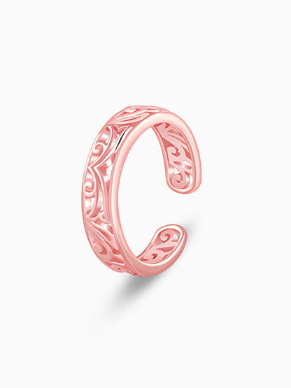 Rose Gold Khoobsurat Toe Rings