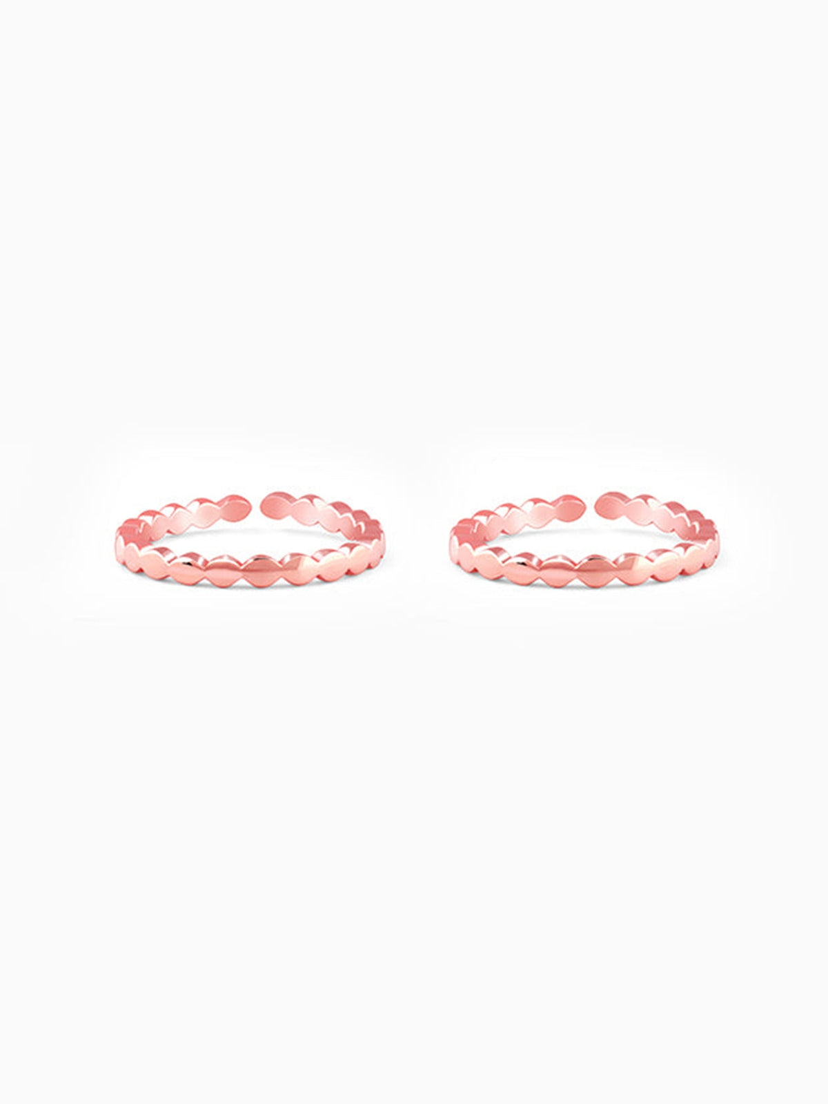 Rose Gold Pankaja Toe Rings