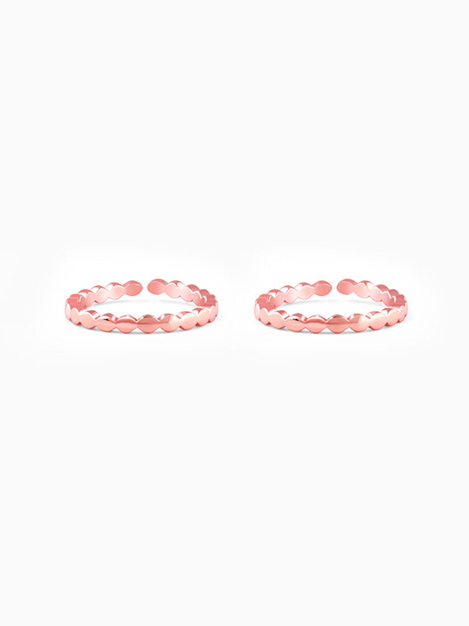 Rose Gold Pankaja Toe Rings