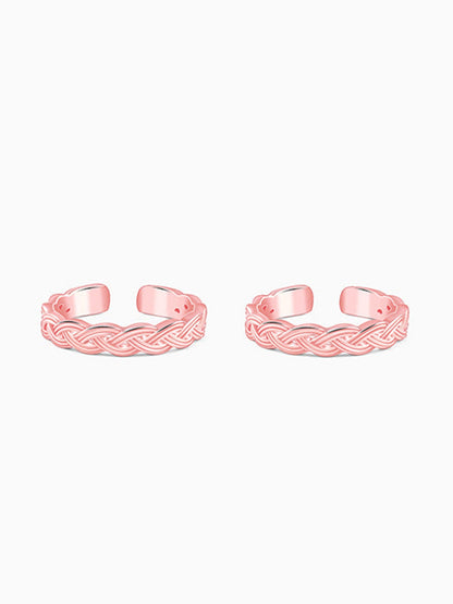 Rose Gold Pihu Toe Rings
