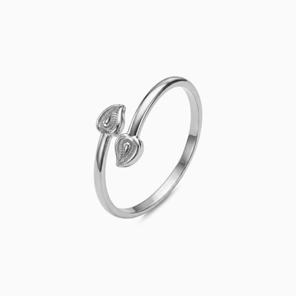 Silver Eliska Paisley Toe Rings