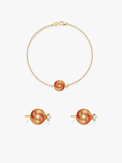 Golden Chakri Set of 2