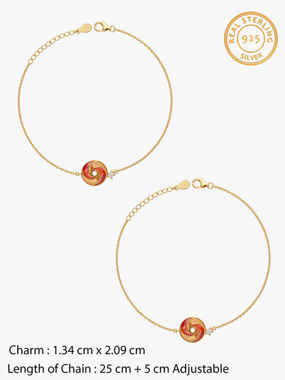 Golden Chakri Set of 2