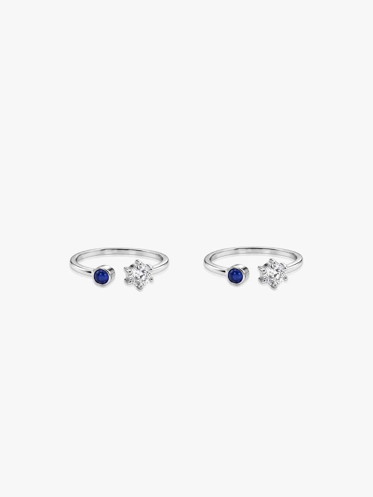 Silver Neel Tara Toe Rings