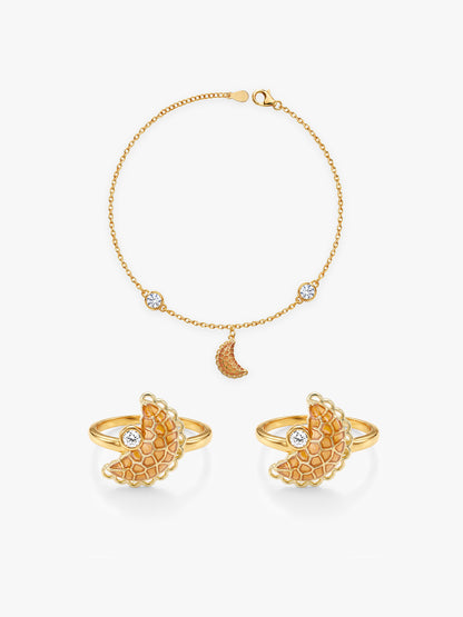 Golden Gujiya Nostalgia Set
