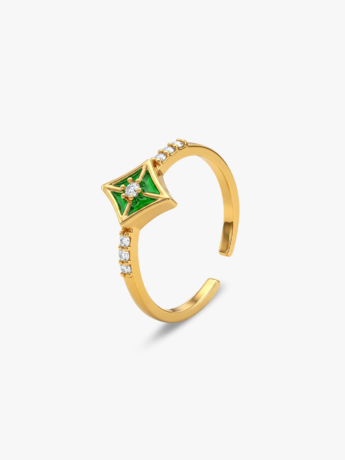 Golden Patang Pataka Toe Rings