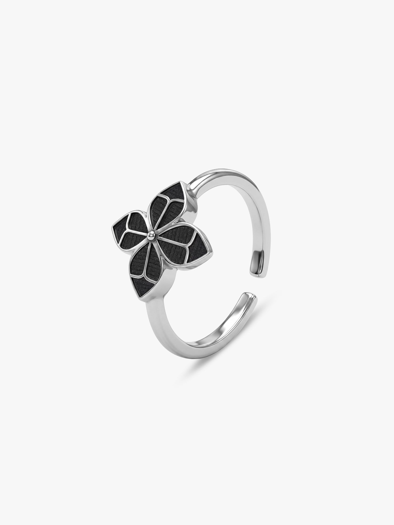 Oxidised Silver Mihika Toe Rings