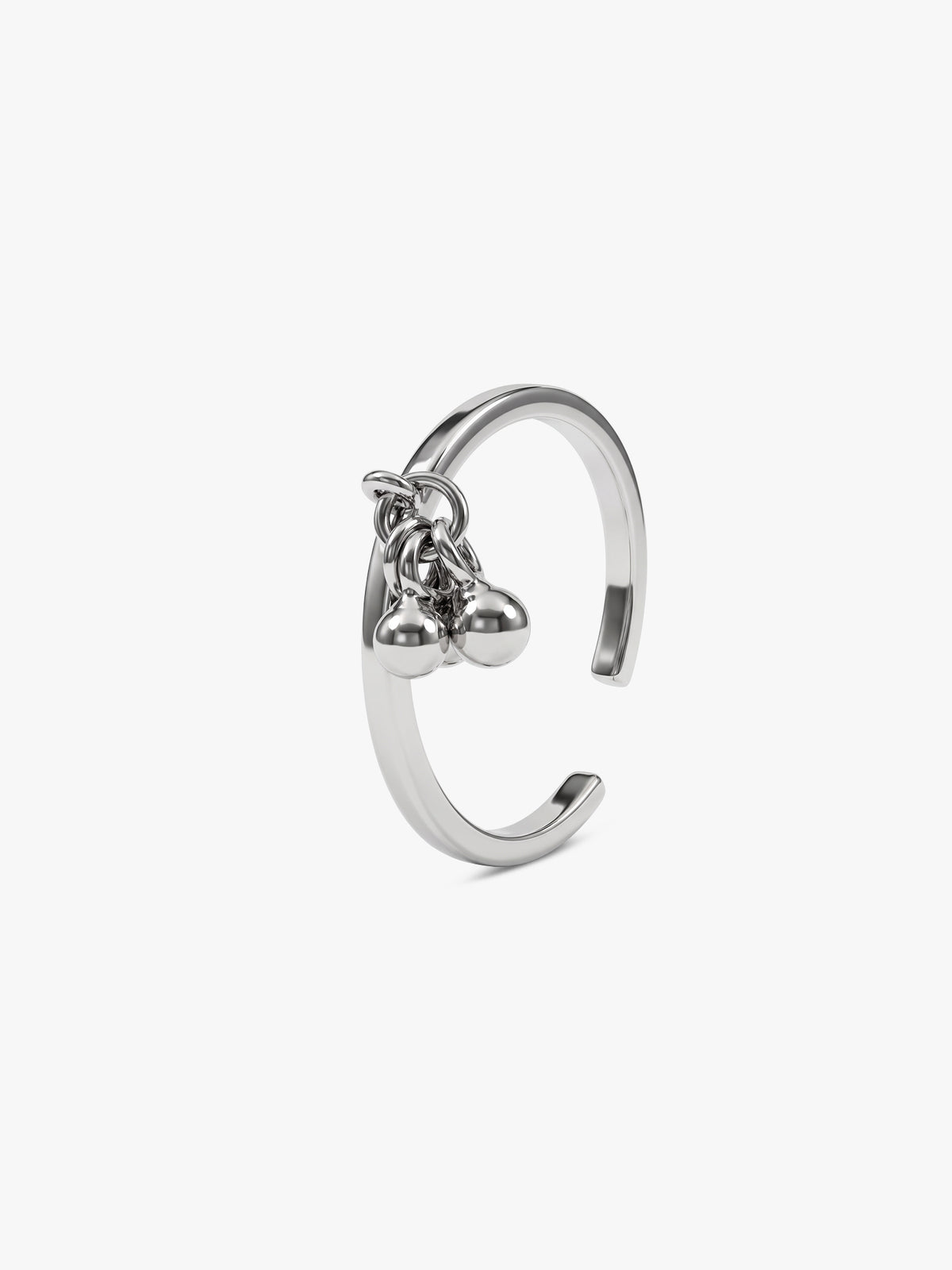Oxidised Silver Ishwari Toe Rings