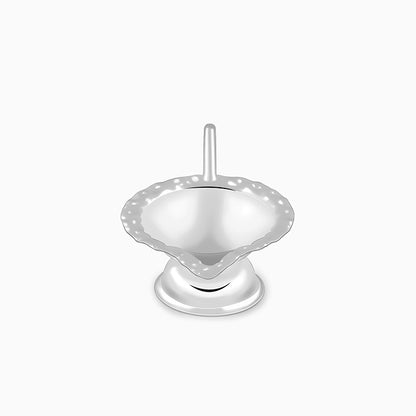 Silver Graceful Diya