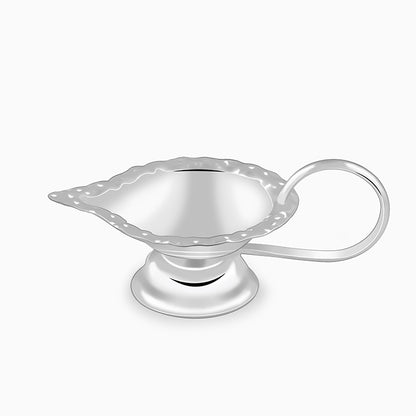Silver Graceful Diya