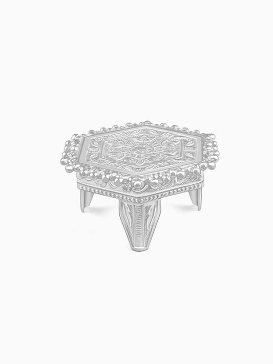 Silver Pooja Chowki