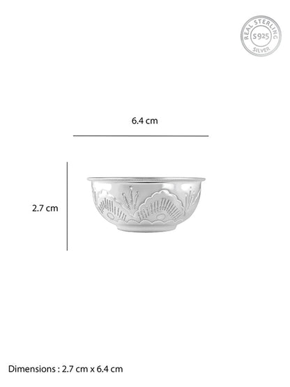 Silver Auspicious Bowl