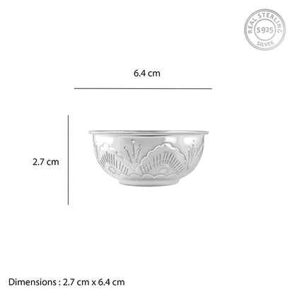 Silver Auspicious Bowl