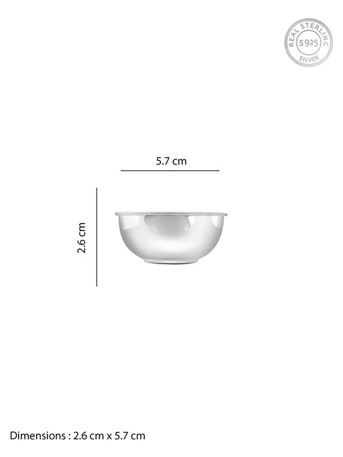 Silver Minimal Bowl