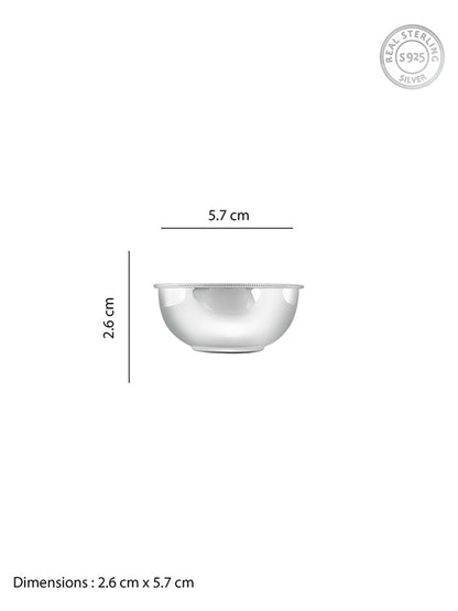 Silver Minimal Bowl