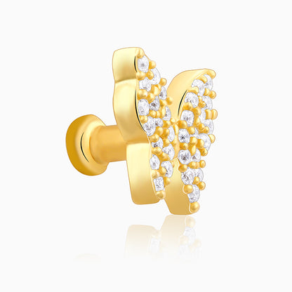 Golden Cheerful Flutter Watch Pins