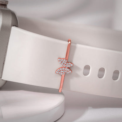 Rose Gold Butterfly Watch Band