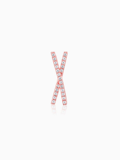 Rose Gold Cross Watch Band
