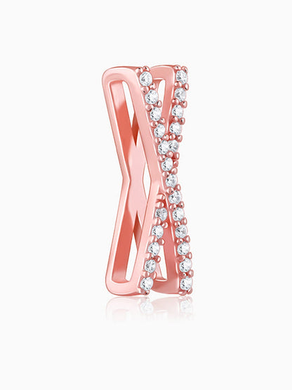 Rose Gold Cross Watch Band