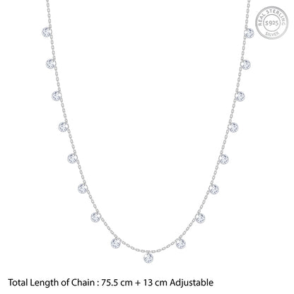 Silver Lumina Link Waist Chain