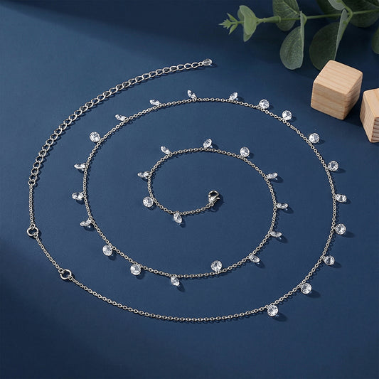 Silver Lumina Link Waist Chain