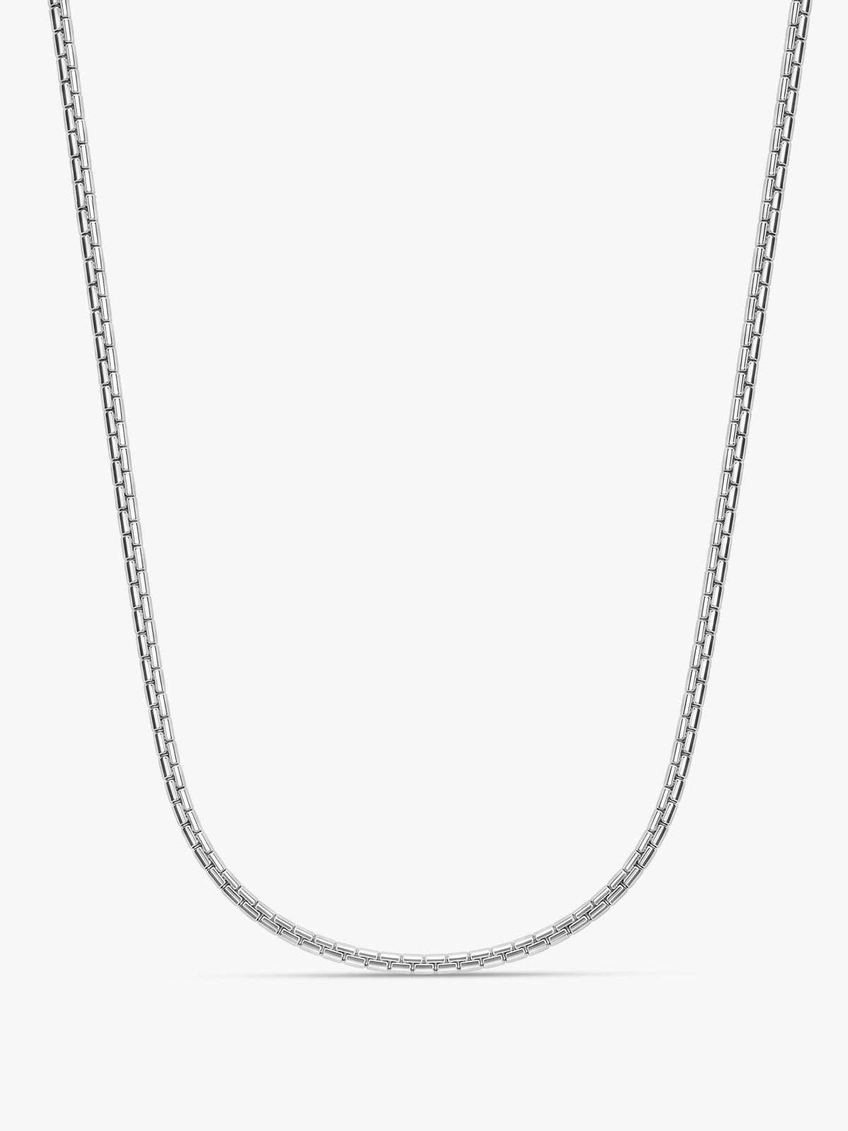 Silver Venetian Box Waist Chain