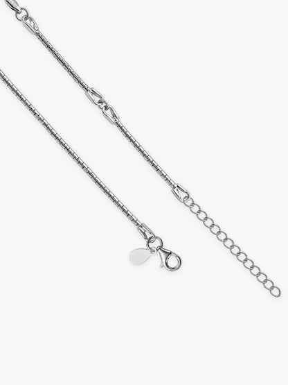 Silver Venetian Box Waist Chain