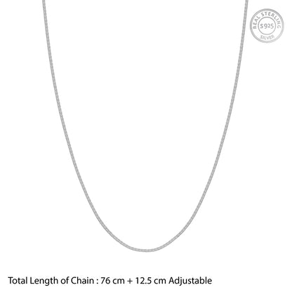 Silver Venetian Box Waist Chain