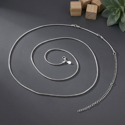 Silver Venetian Box Waist Chain