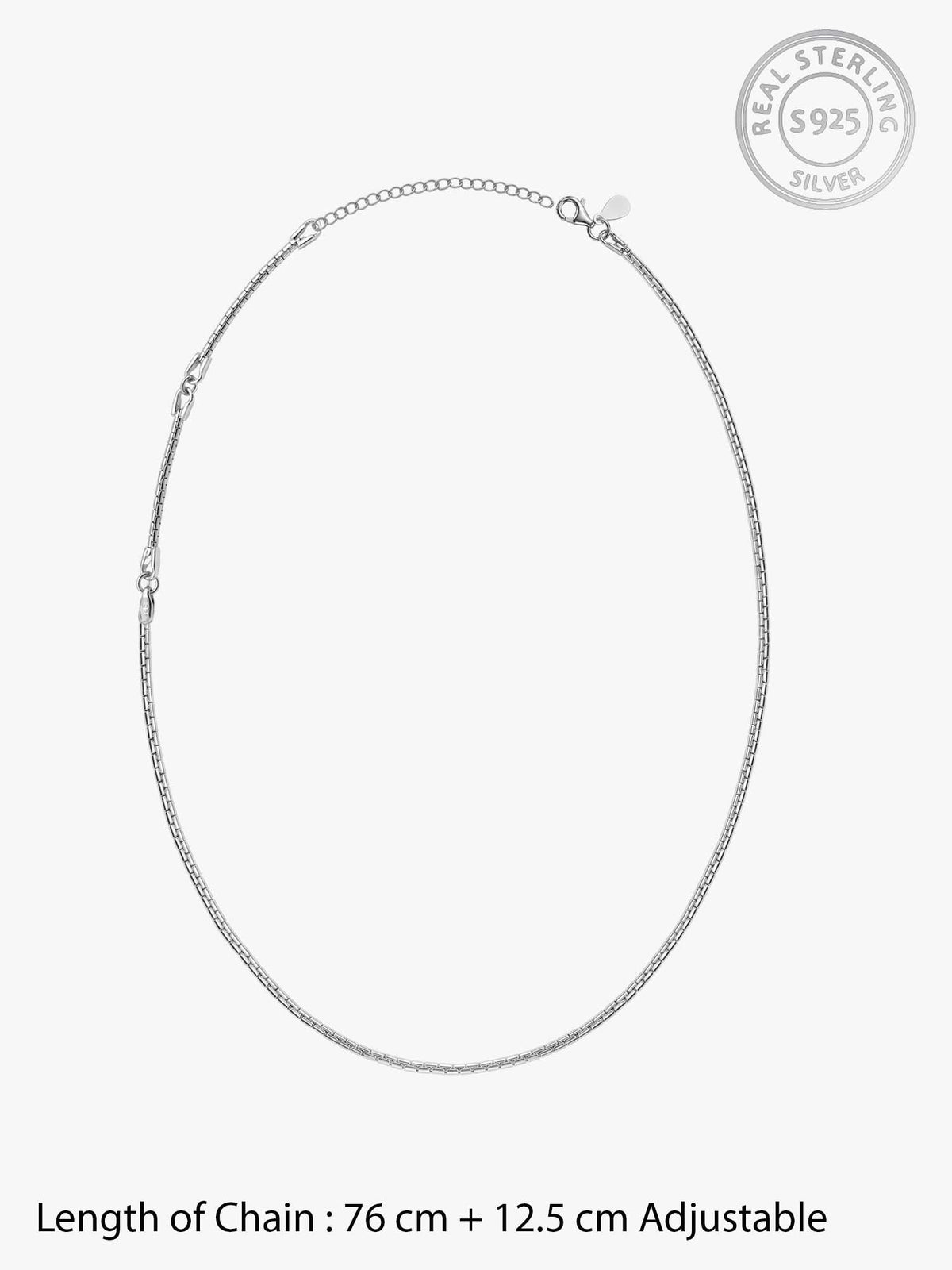 Silver Venetian Box Waist Chain