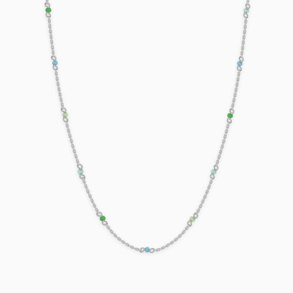Silver Rainbow Waist Chain