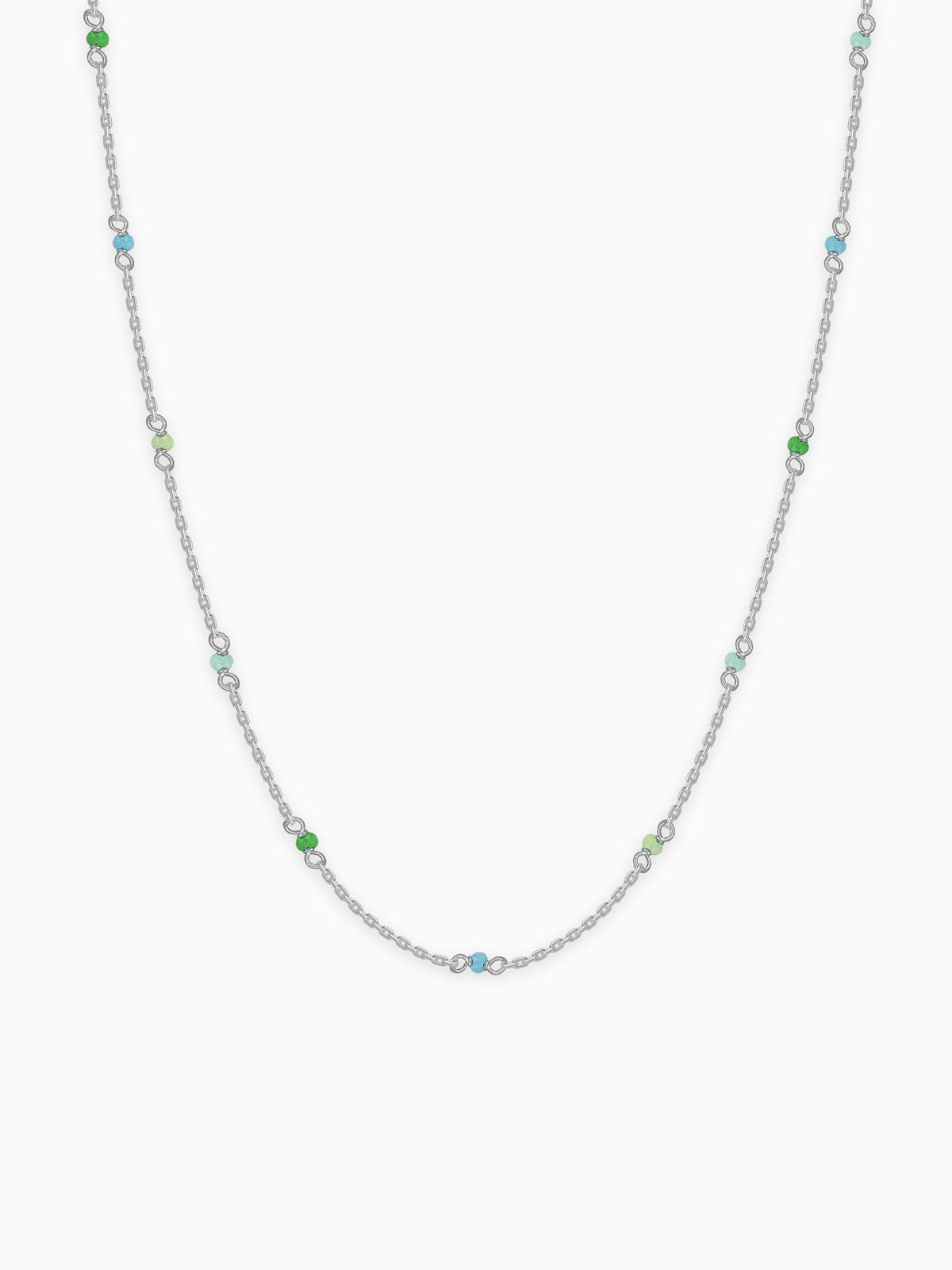 Silver Rainbow Waist Chain